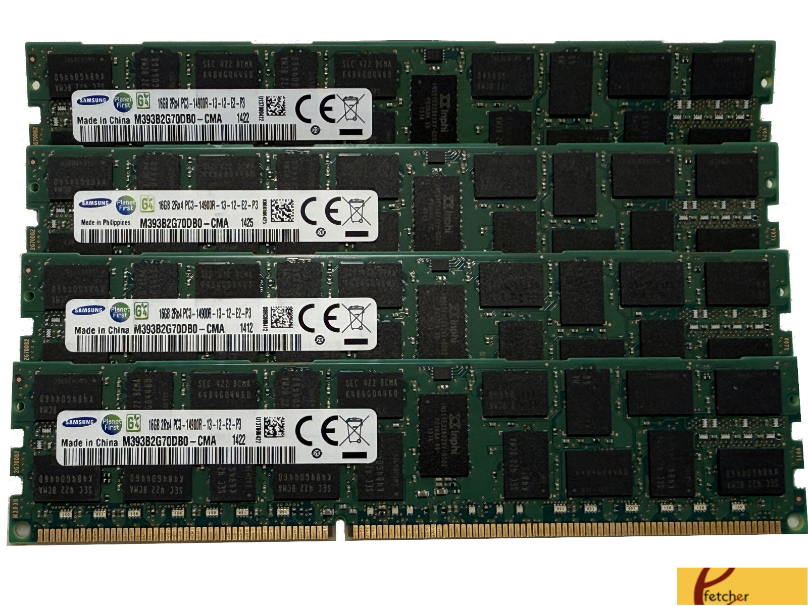 64GB (4X16GB) DDR3 1866 DIMM Apple Mac Pro Late 2013 A1481 MacPro 6,1 Memory Ram