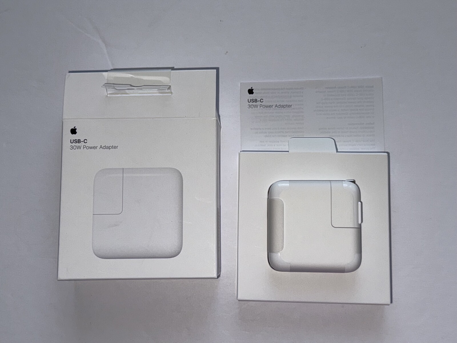 Apple 30W USB-C AC Power Adapter Genuine OEM Charger for MacBook NIB