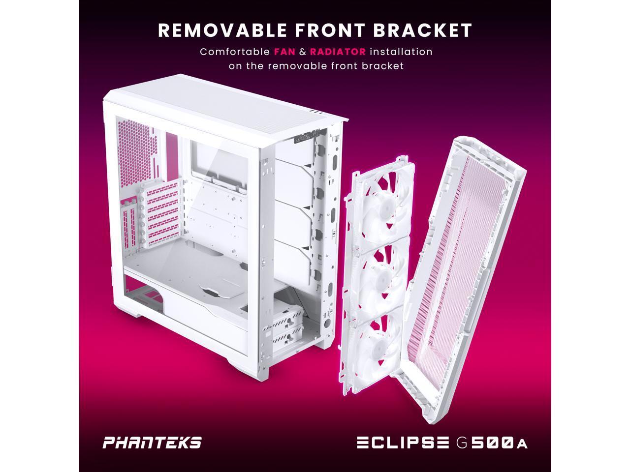 Phanteks Eclipse G500A DRGB High Performance Gaming Mid-Tower ATX Case