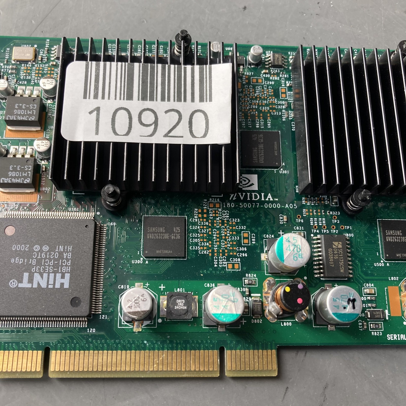 NVIDIA Quadro4 NVS400 Dual GPU PCI 3D Graphics Card No Cables NV17 like MX400