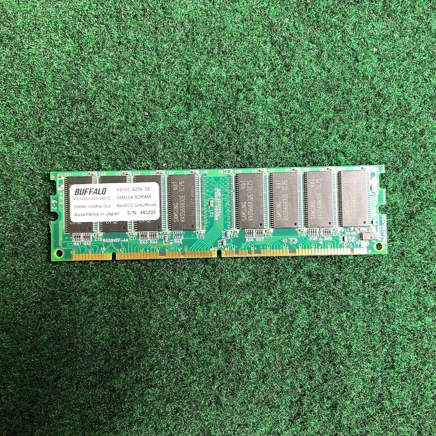 Buffalo VS133-S256/SE 256MB PC133 SDRAM 168 Pin DIMM Non-ECC Memory