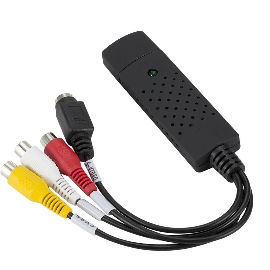 USB 2.0 Audio Video VHS to DVD VCR PC HDD Converter Adapter Digital Capture Card