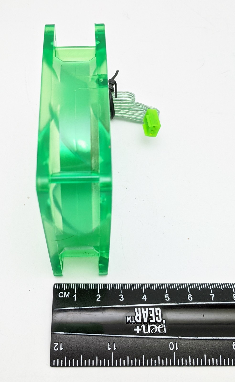 3pack: 16dBA Super Quiet Evercool Ever Green 80mm 3pin PC Case Cooling Fan EGF-8