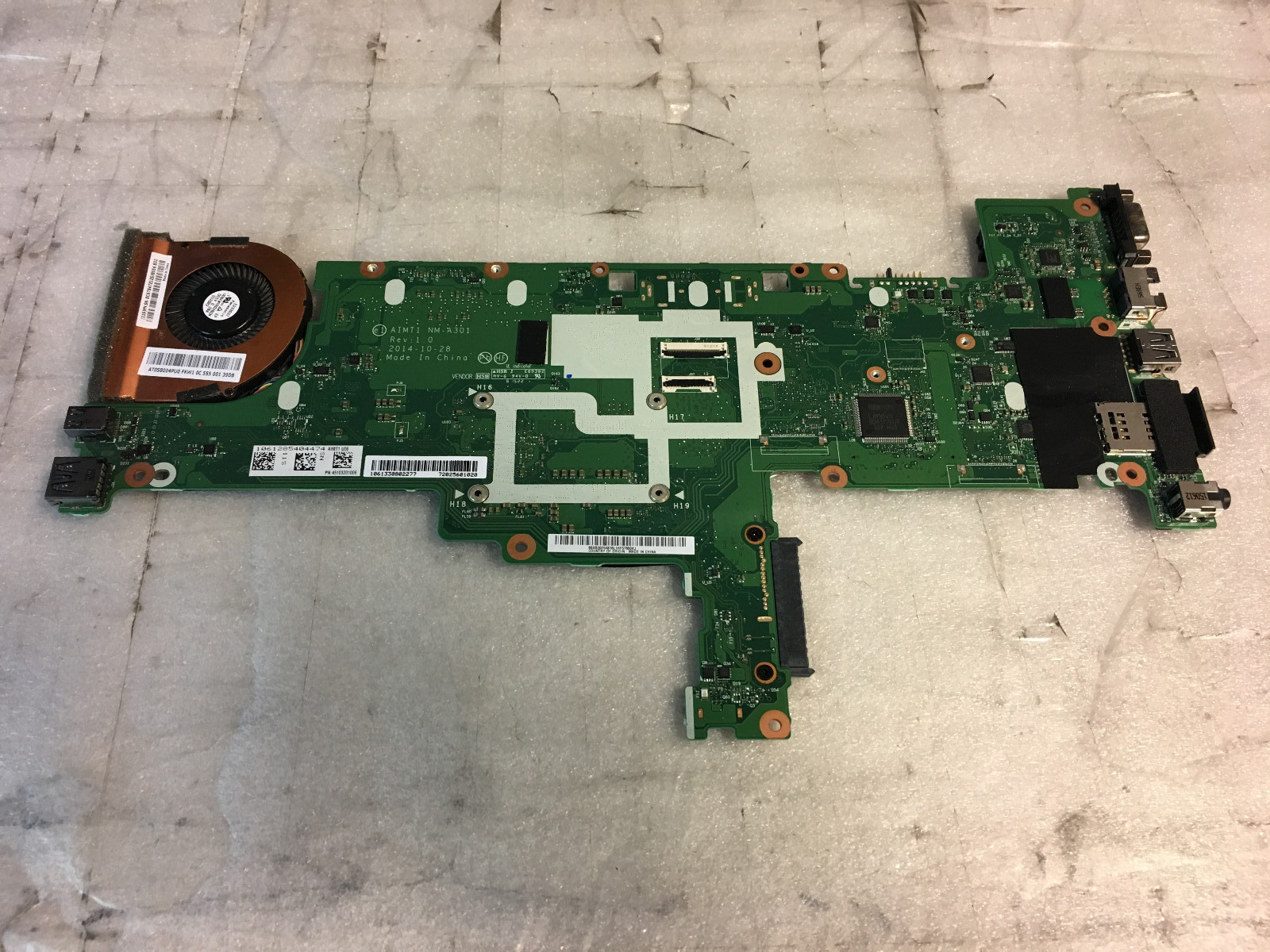 Lenovo T450s Intel i5-5300U 2.3GHz Motherboard NM-A301 – Tested