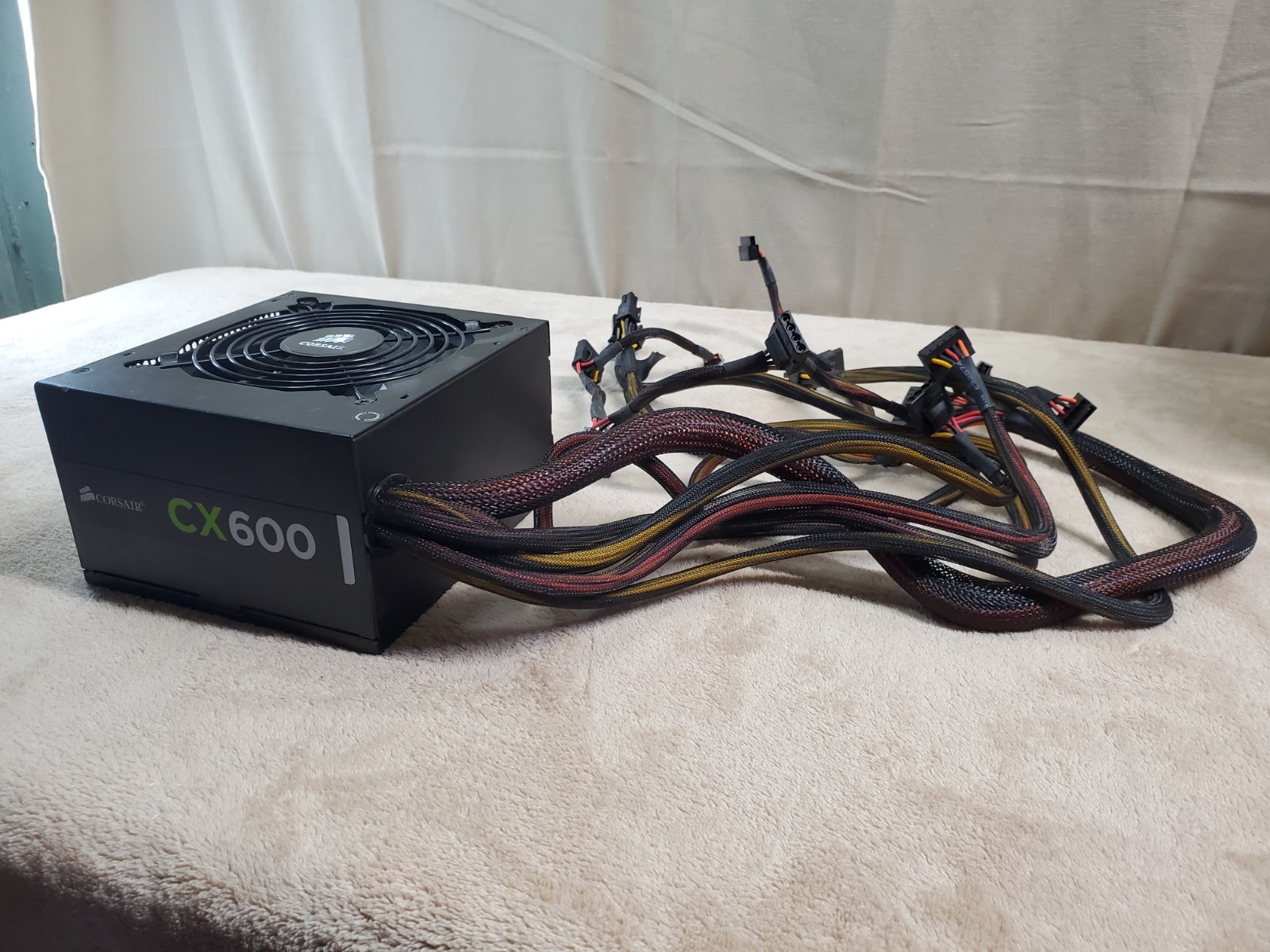 Corsair CX600 600W ATX Power Supply 80+ Bronze CP-9020048 Unit W/ Power Cord