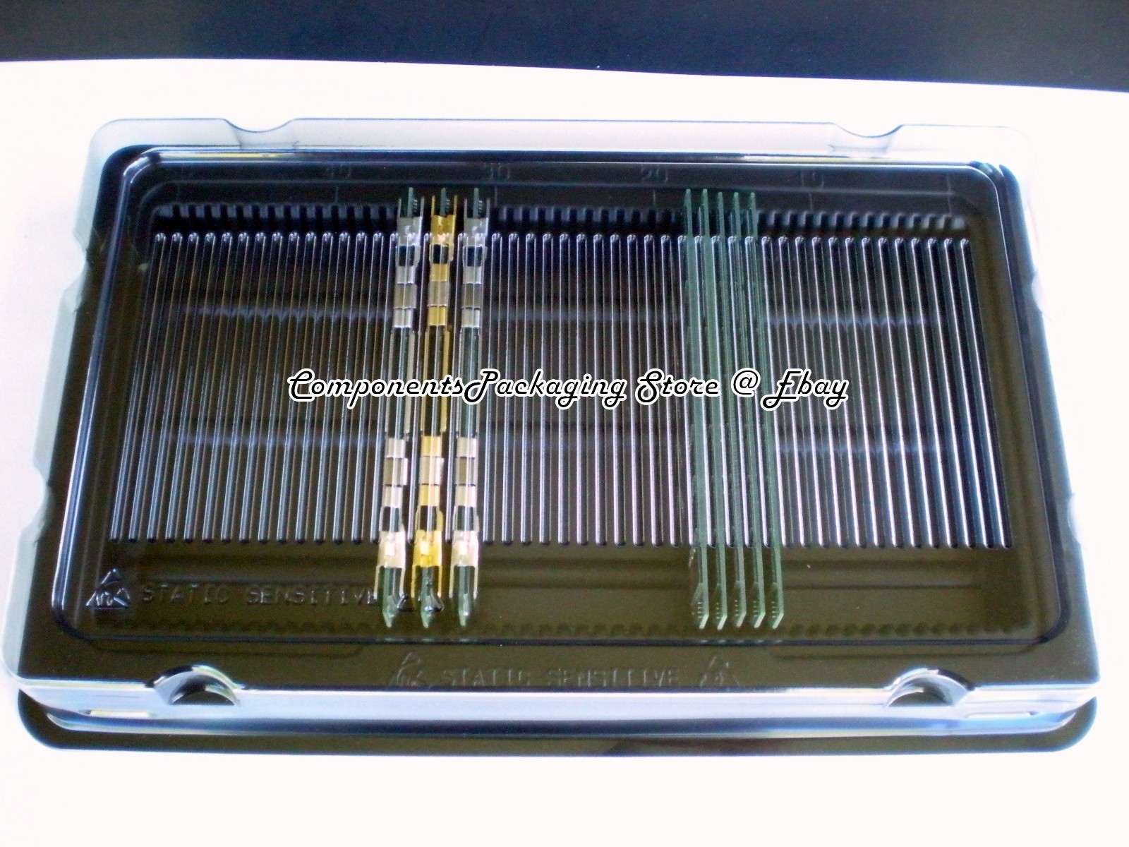 2 – Memory RAM Sticks Tray Case for PC Server DDR DIMMs – New Fits 100 Modules