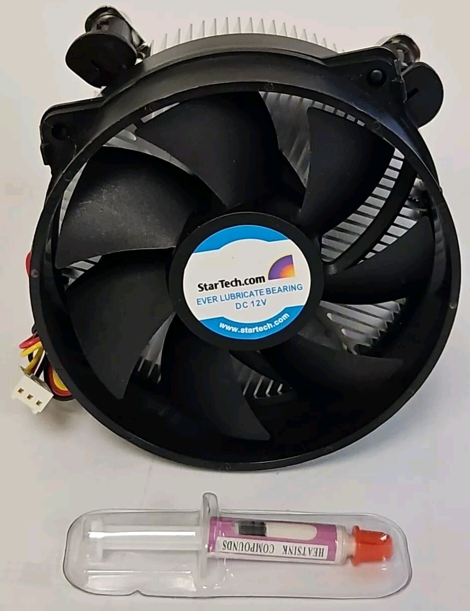 New FAN775E Startech 95mm Socket T 775 CPU Cooler Fan with Heatsink ☆☆ NEW ☆☆