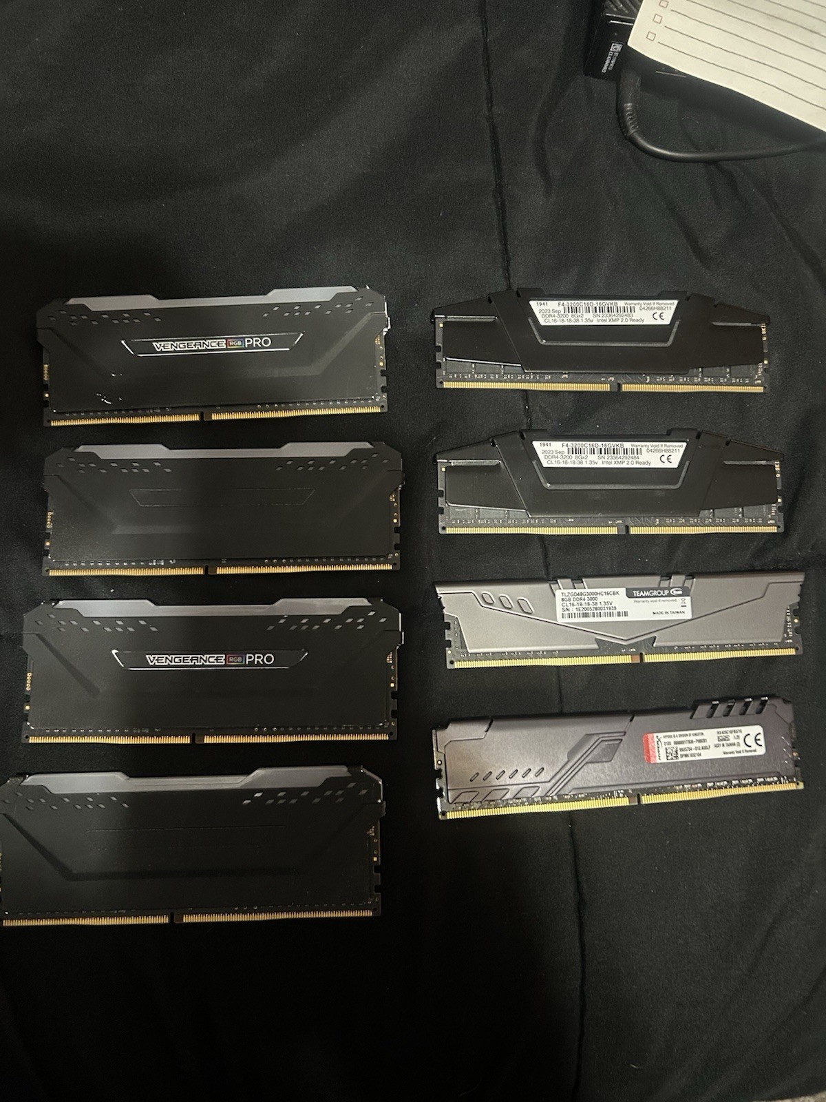 72gb Ddr4 Ram Lot (untested)