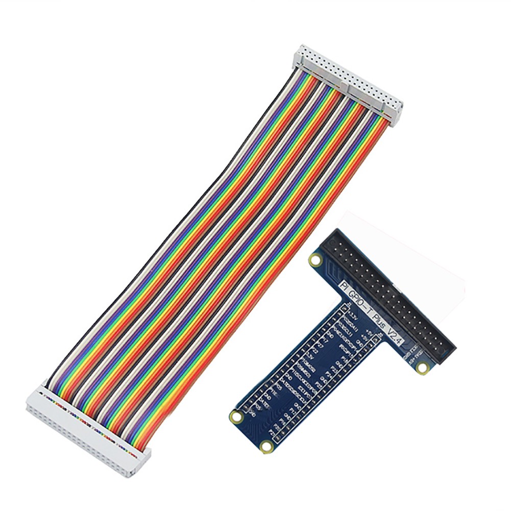 Board Kit & 40 Pin GPIO Cable+Breadboard+Jump Cable For DIY Raspberry Pi 3 4