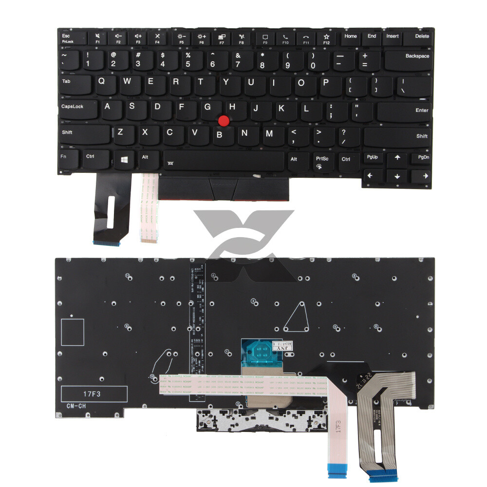 New US Keyboard With Backlit For Lenovo Thinkpad T490s T495 T495s T14s Gen 1/2