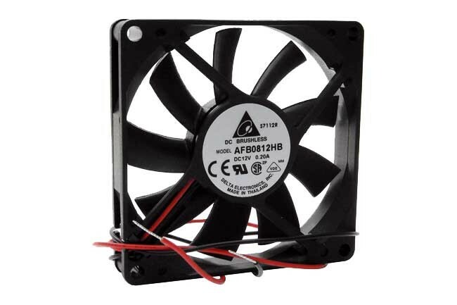 NEW 80mm*15mm Ball Bearing Fan Delta AFB0812HB 12VDC 12V 2-Wire