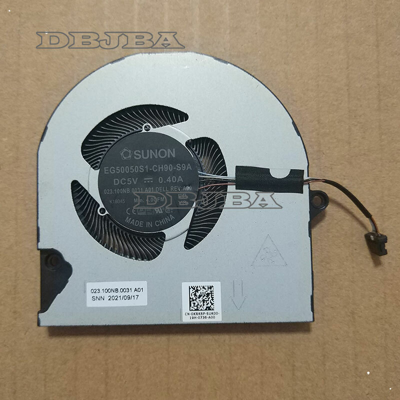 CPU cooling Fan For Dell Inspiron 5410 5415 5510 5515 7415 0KRK6P fan