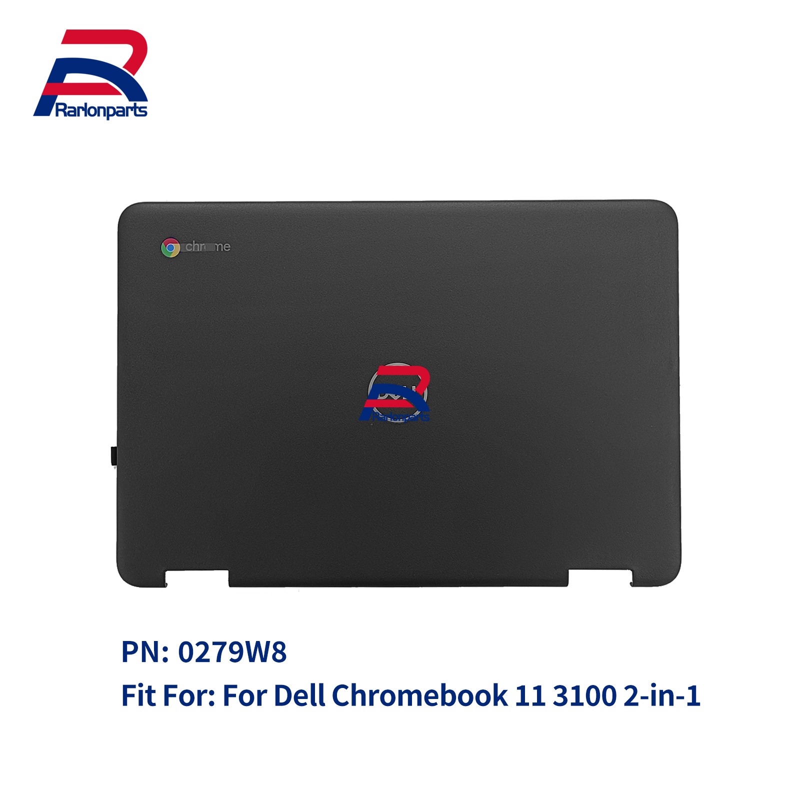 New For Dell Chromebook 11 3100 2-in-1 LCD Back Cover Top Case Rear Lid 0279W8