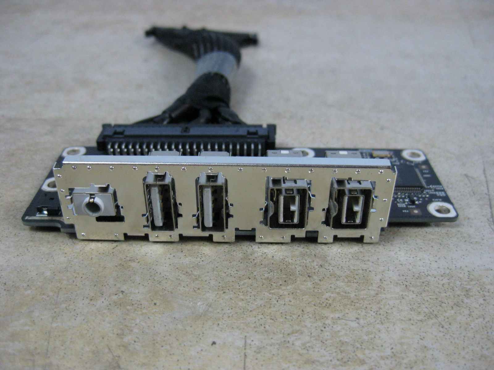 Apple Mac Pro A1289 Front Panel I/O USB Audio Front Board 820-2338-A, B w/ Cable