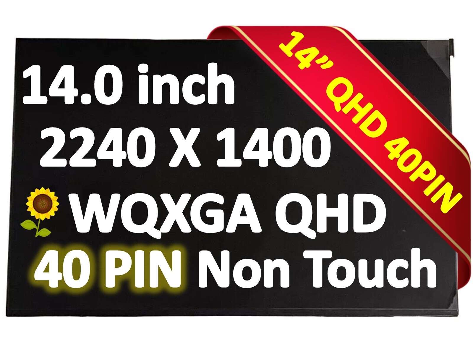 14.0″ 2240 x 1400 Non-Touch X1 Carbon 10th Gen Type 21CB 21CC NV140DRM-N62 V8.1