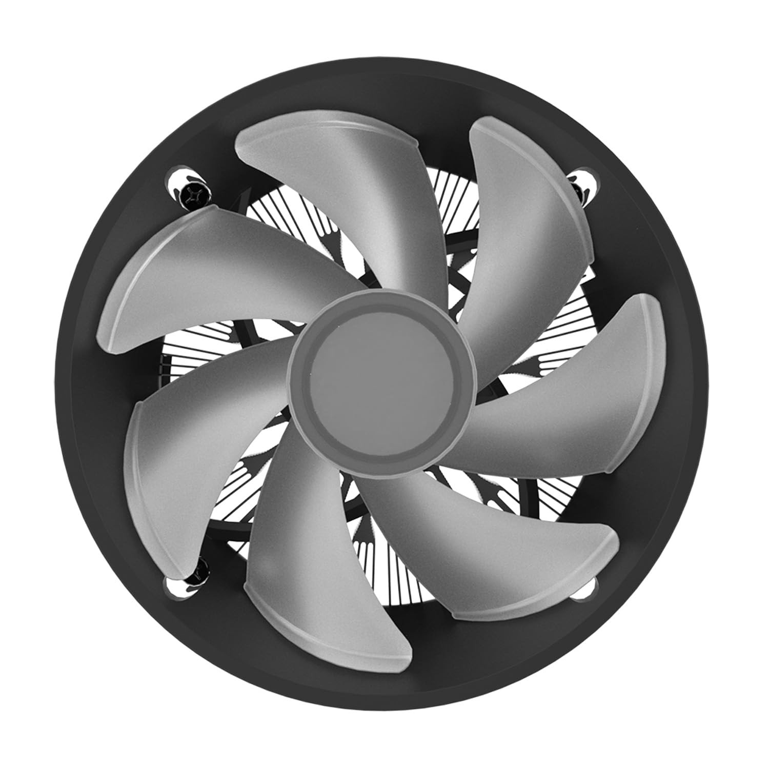 UX150 ARGB CPU Cooler; Copper Base/Aluminum Fins; 130mm PWM Fan; 500~2400 RPM…