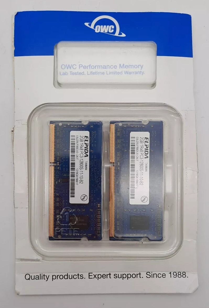 OWC 4.0GB (2X 2GB) 1333MHz 204-Pin DDR3