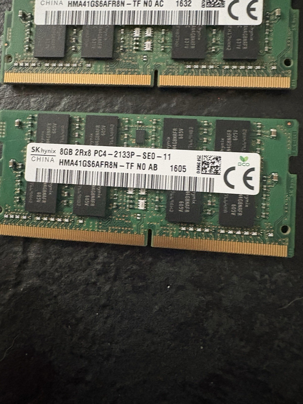 SK Hynix 16GB 2x8GB SODIMM DDR4 2133MHz Laptop Memory Kit HMA41GS6AFR8N
