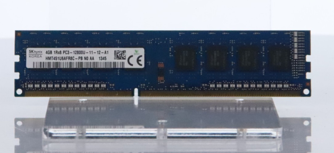 Lot of 11 SK Hynix 4GB PC3-12800U DDR3-1600 Desktop Memory HMT451U6AFR8C-PB