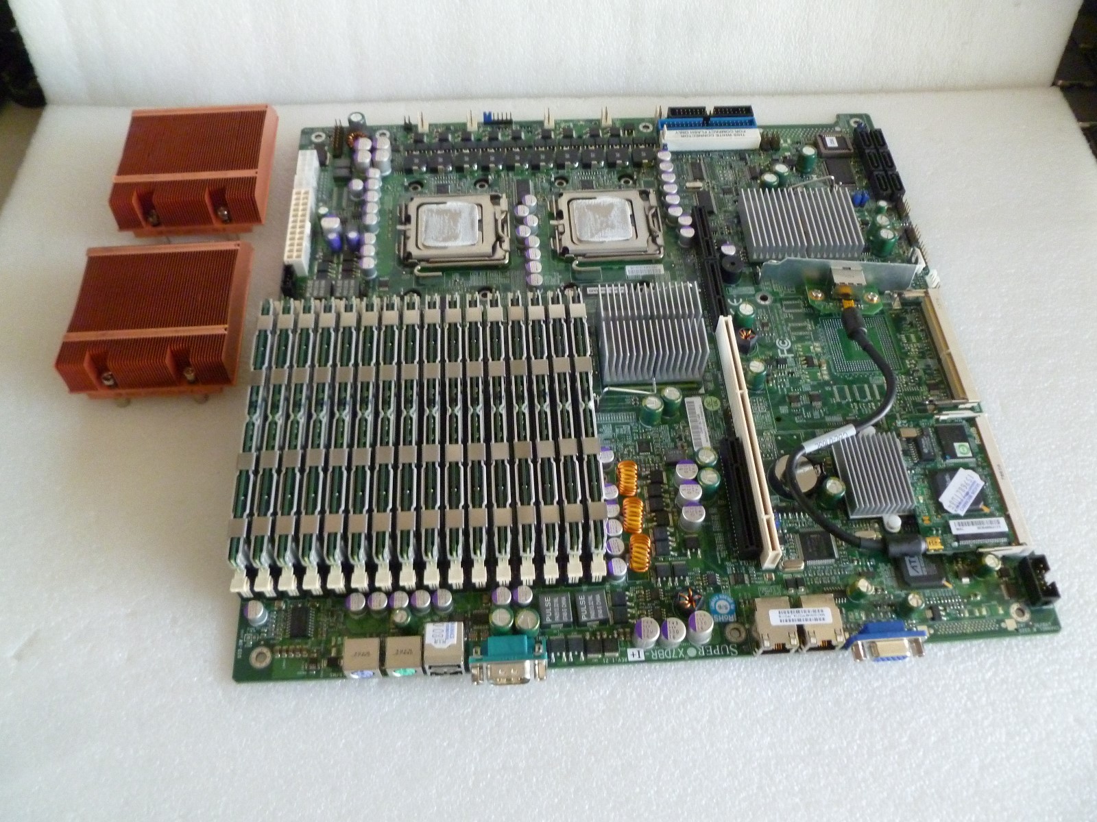 SUPERMICRO X7DBR-i+ 2X XEON E5420 CPU 32GB MEMORY SERVER MOTHER BOARD