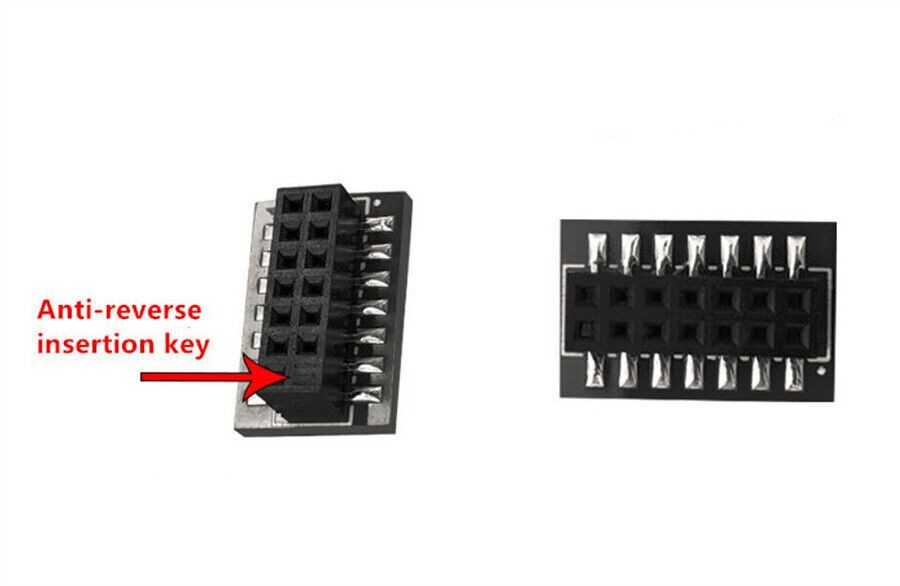 TPM 2.0 Security Module Board For ASROCK 14 PIN SPI Motherboard Windows 11 -USA