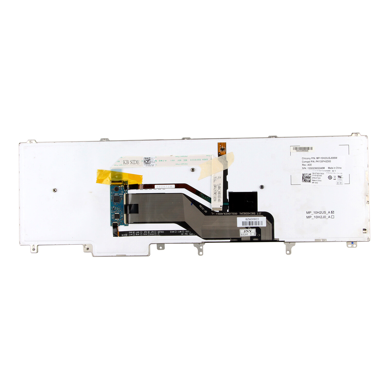 US Keyboard Fit Dell Latitude E5520 E5530 E6520 E6530 E6540 0HG3G3 Orange Keys