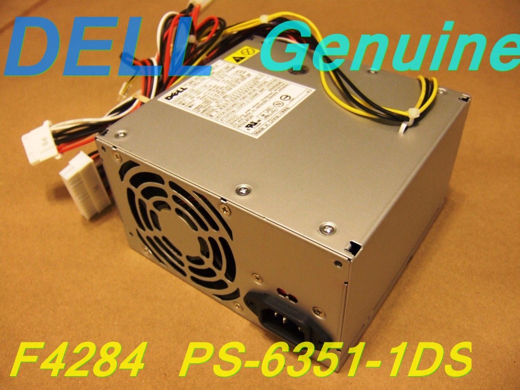 DELL power supply Dimension 350w 8400 Genuine L350N-00 PS-6351-1DS F4284