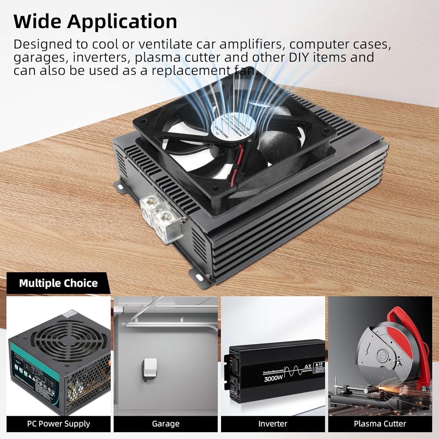 Versatile 24V Cooling Fan Set – Perfect for Electronics, DIY, & RV Refrigerators