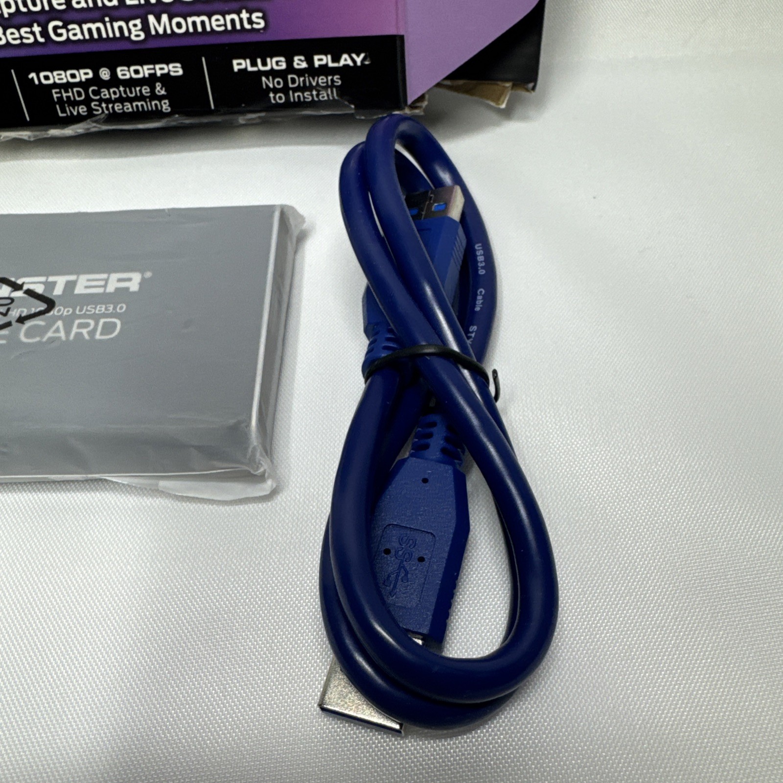 Monster 4K HDMI Gaming Capture Card Full HD 1080p with USB 3.0 ( Open Box )