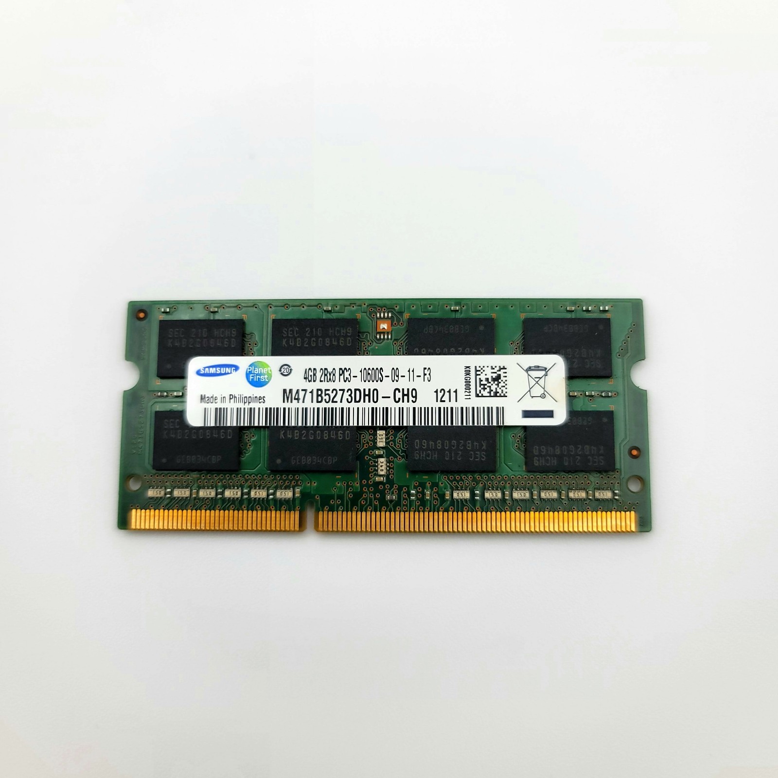 Samsung 4GB SO-DIMM DDR3 Laptop Memory (M471B5273DH0-CH9)