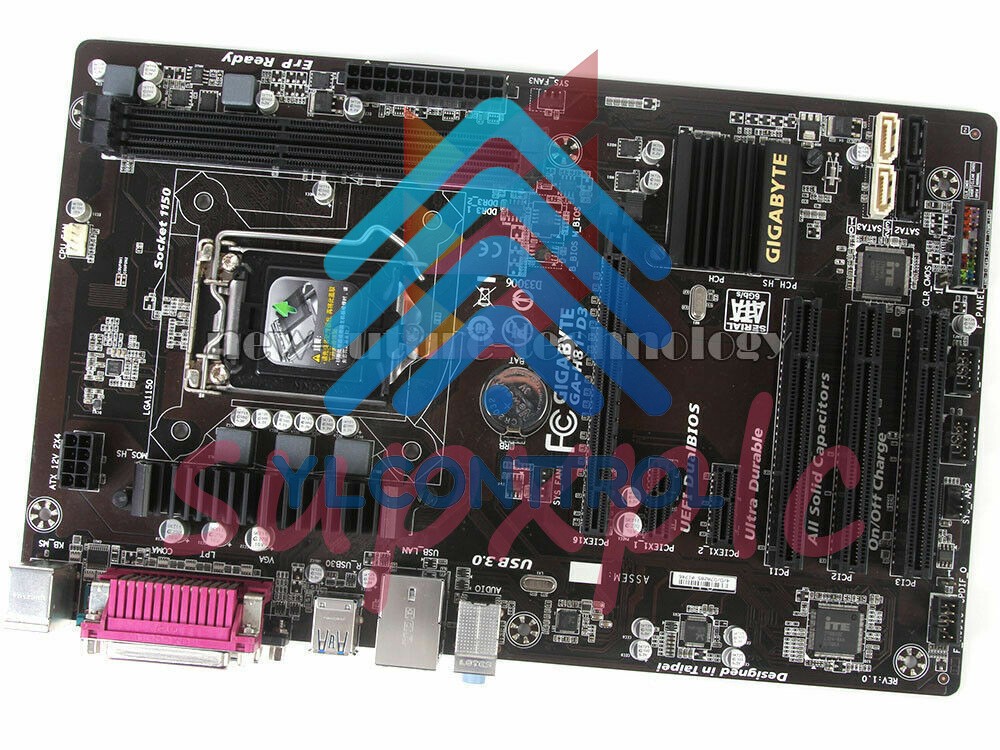 Gigabyte GA-H81-D3 Motherboard Intel H81 LGA 1150 Socket H3 ATX DDR3