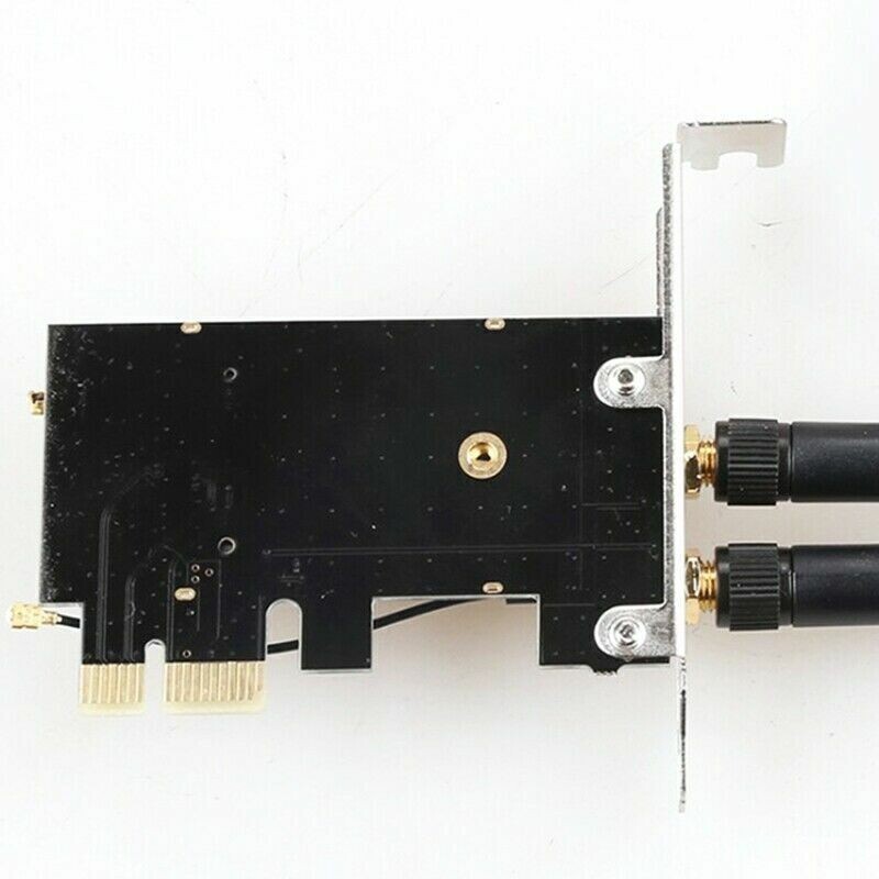 New Wireless WiFi Bluetooth Network Card Adapter PCIe X1 to M.2 Expansion Card
