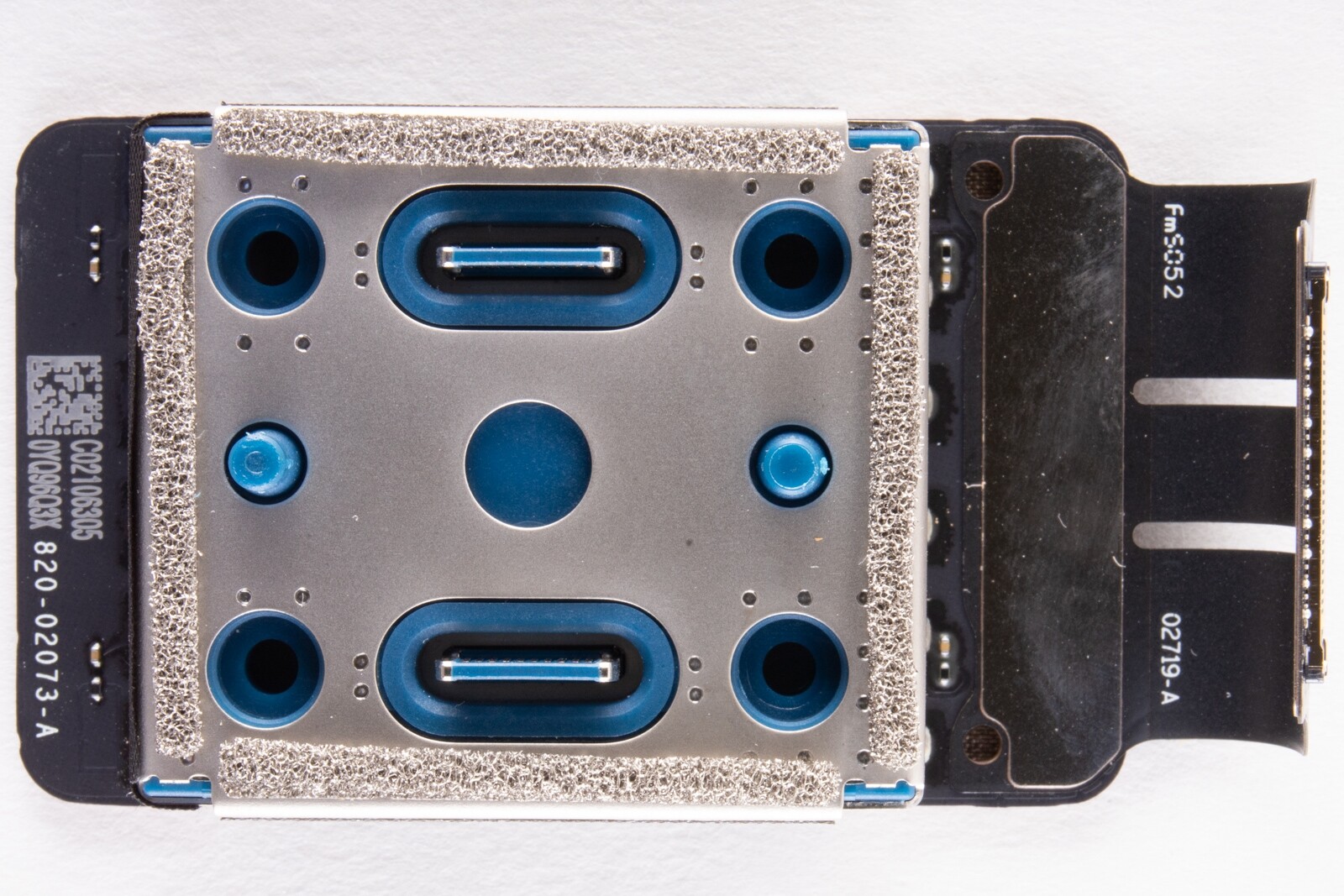 Blue – ThunderBolt 4 / USB-C Port Board for 24″ M1 iMac 2021 MGPK3LL/A A2438