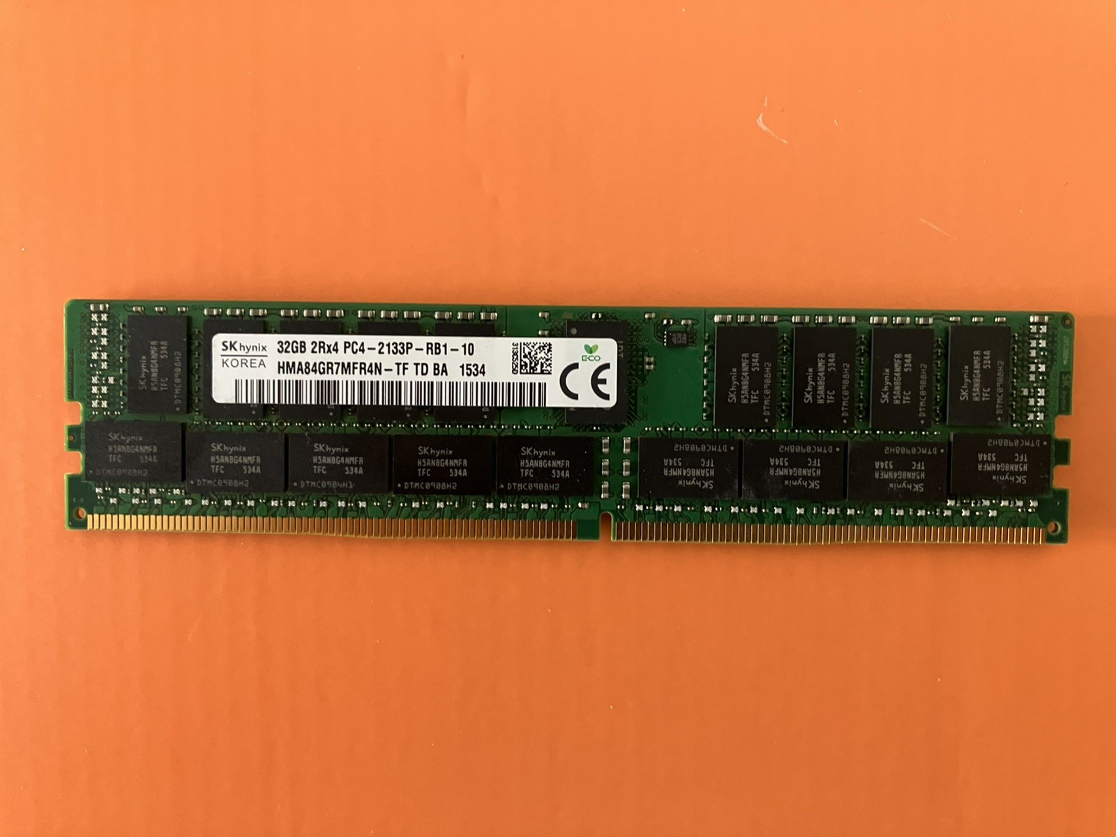 SK hynix 32GB 2Rx4 PC4-2133P-RB1-10 – Server Memory – TESTED – KOREA