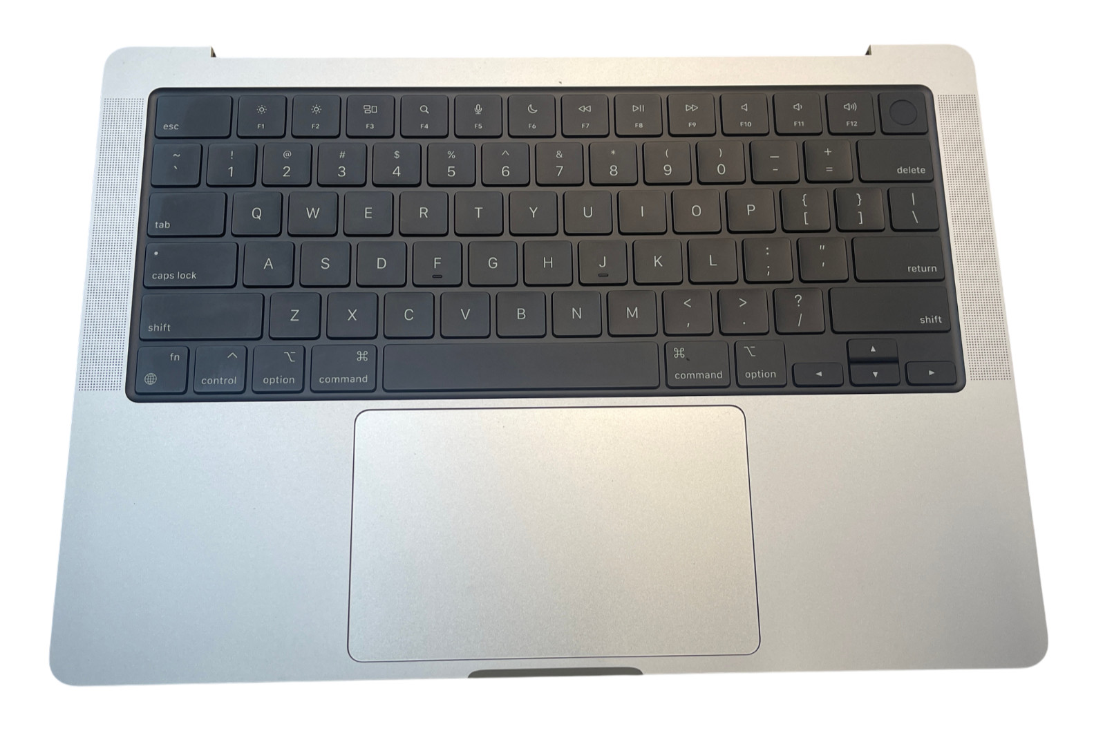 OEM Apple MacBook Pro 14″ M1 2021 A2442 Top Case Keyboard Palmrest SILVER – A