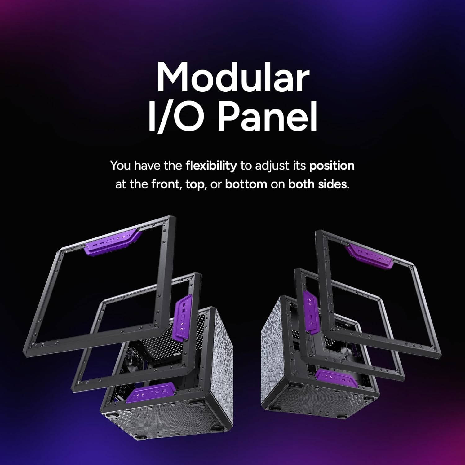 Cooler Master MasterBox Q300L Micro ATX PC Case Compact Computer Case Black