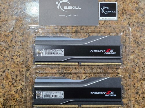 G.SKILL Trident Z5 NEO RGB 32GB (2x16GB) 8000 MT/s DDR5 *38-48-48-128* AMD EXPO