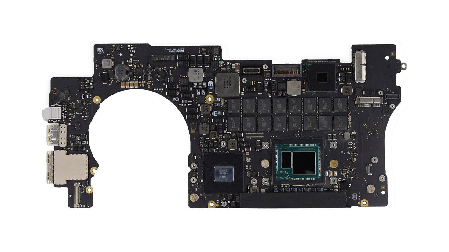 Logic Board 2.8GHz i7 16GB Discrete GPU MacBook Pro 15 2015 A1398 661-02528