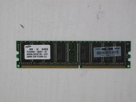 Samsung 256MB PC3200 DDR-400MHz Non-ECC Unbuffered CL3 184-Pin DIMM Memory Modu