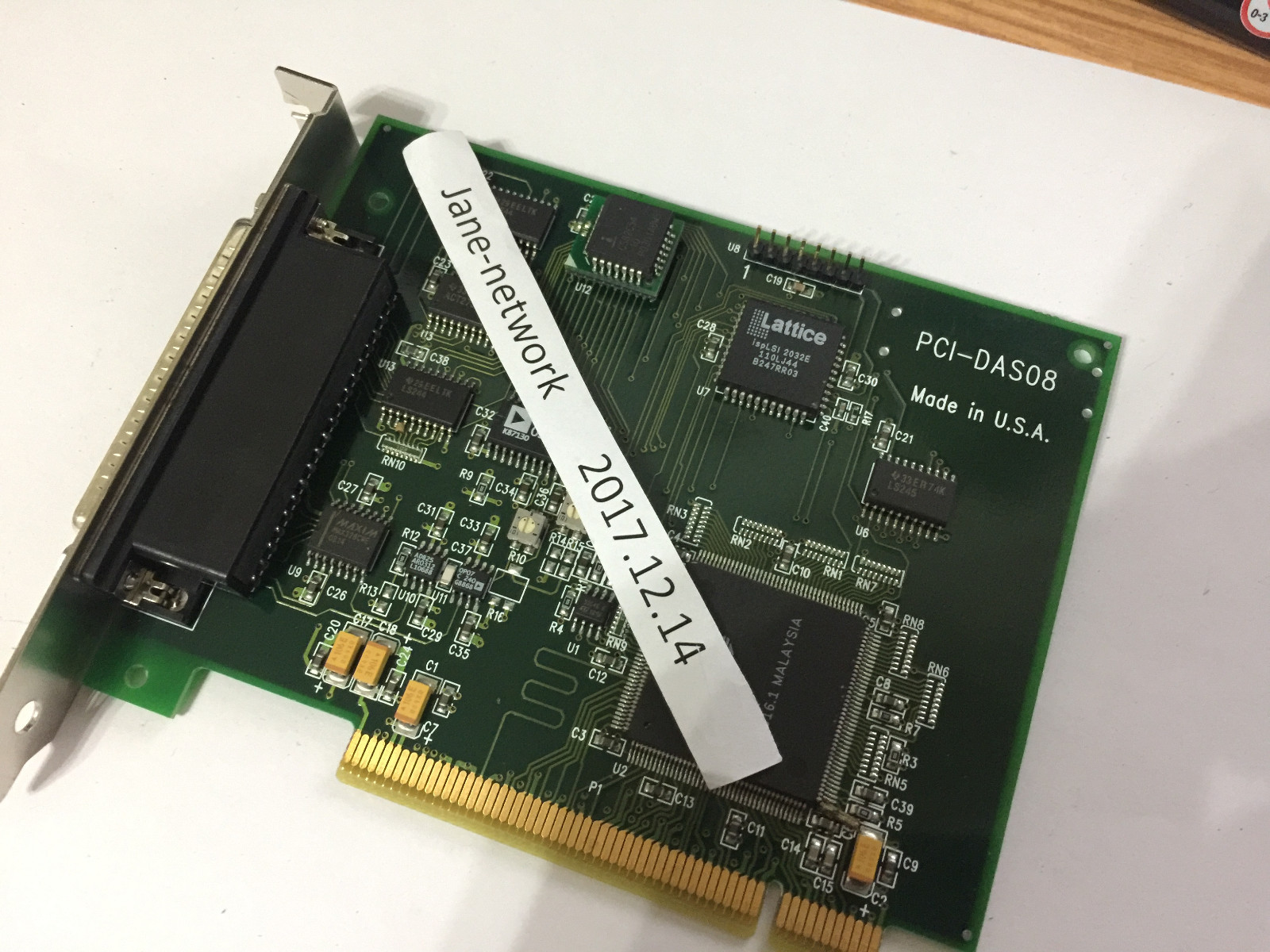 Actual Stock!! 100% tested PCI-DAS08 (BY Fedex or DHL) #j1688