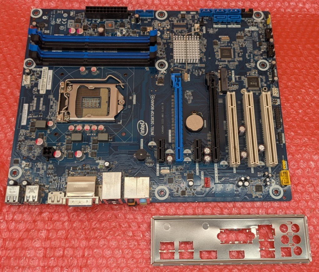 Intel DH87MC H87 Desktop Motherboard LGA 1150 ATX DDR3 with I/O Shield ~ G74242-