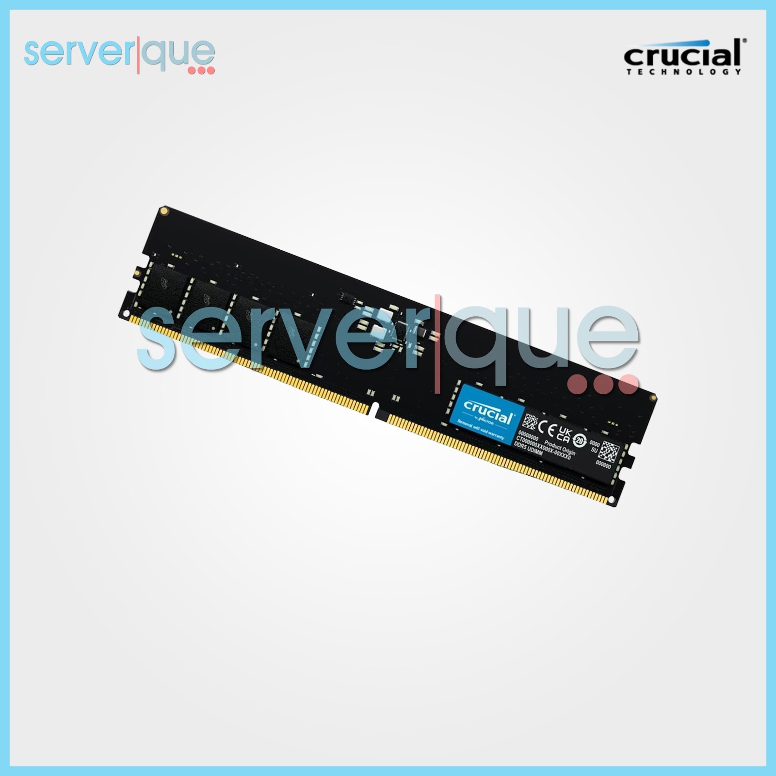 CT16G56C46U5 Crucial 16GB PC5-44800 DDR5-5600MHz UDIMM CL46 Single Rank Memory