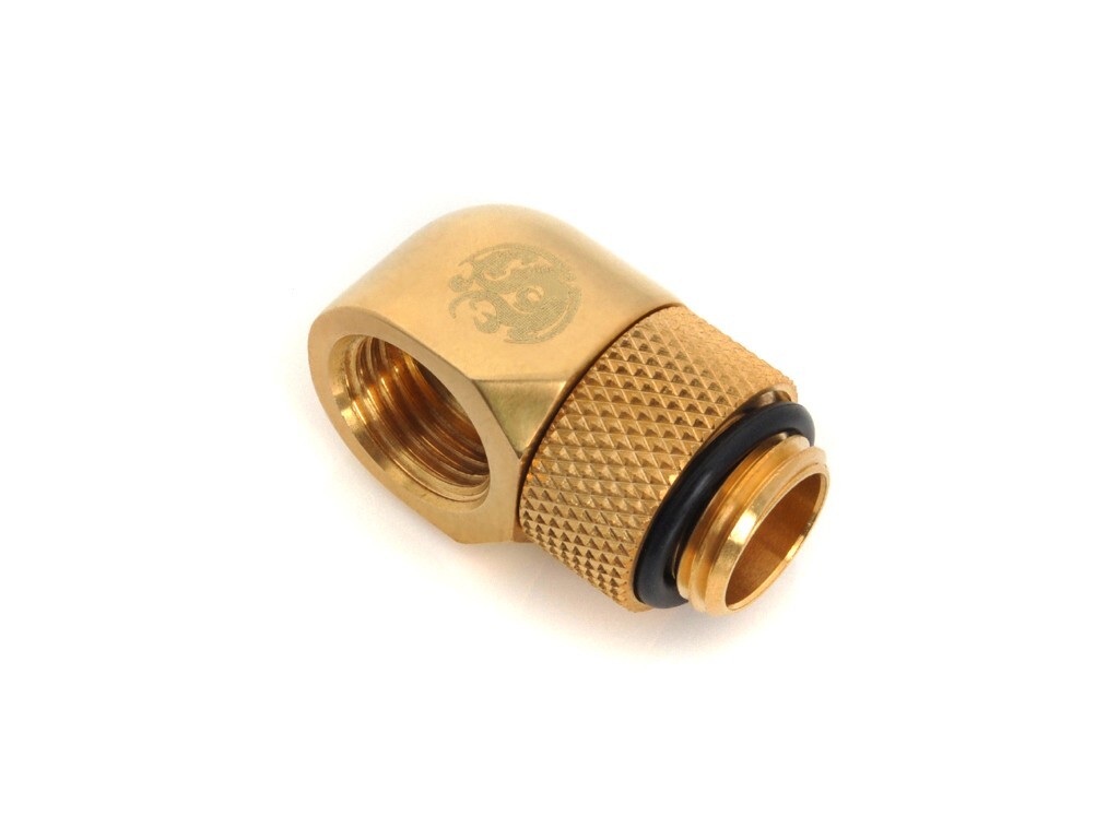 Bitspower G1/4″ True Brass Rotary 90-Degree IG1/4″ Extender