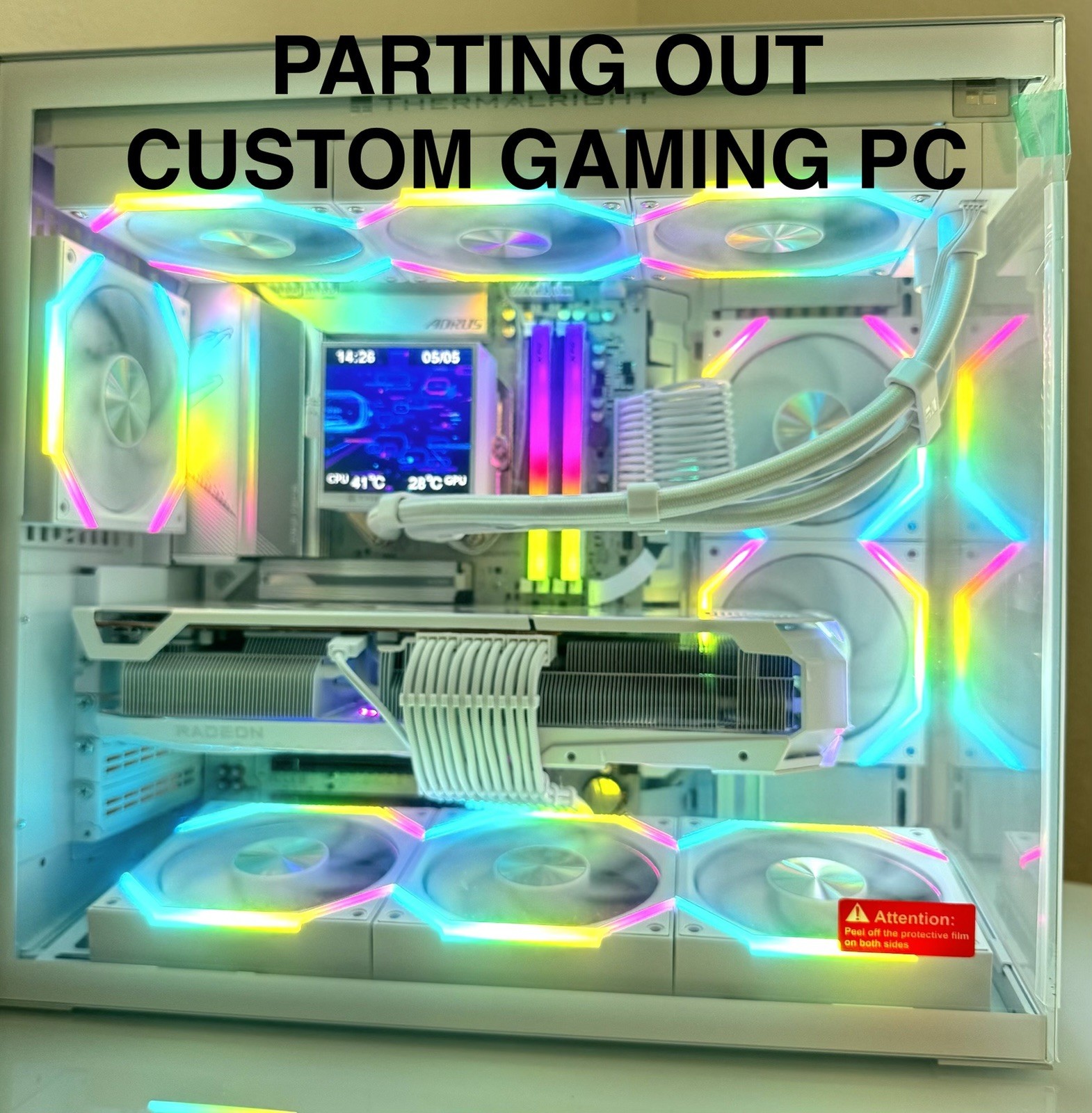 XPG LANCER BLADE RGB 32GB (2 x 16GB) DDR5 6000 UDIMM DESKTOP RAM – WHITE