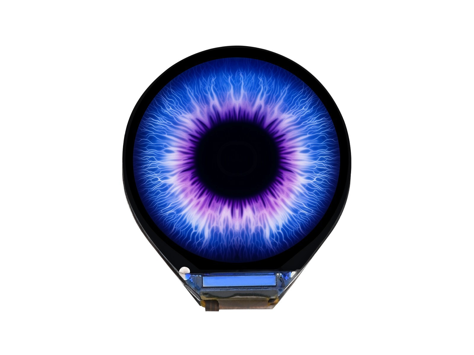 Waveshare 0.71inch Round LCD Display Module, 160×160 Resolution, SPI 65K colors