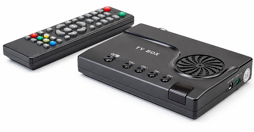 Universal RF Coax TV Composite RCA Video To VGA HD Demodulator 1080p 1920×1200