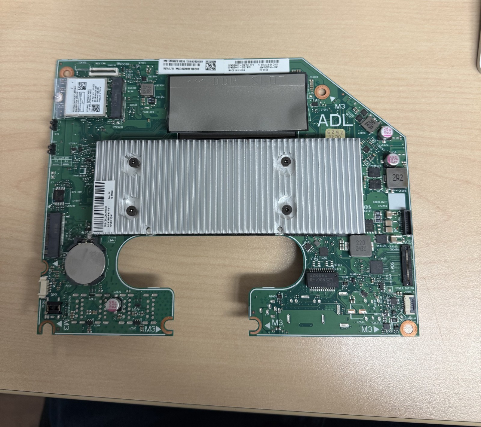 N84401-602 HP Sun ADL-N 6W N200 Windows Motherboard from HP 22-DG AIO PC