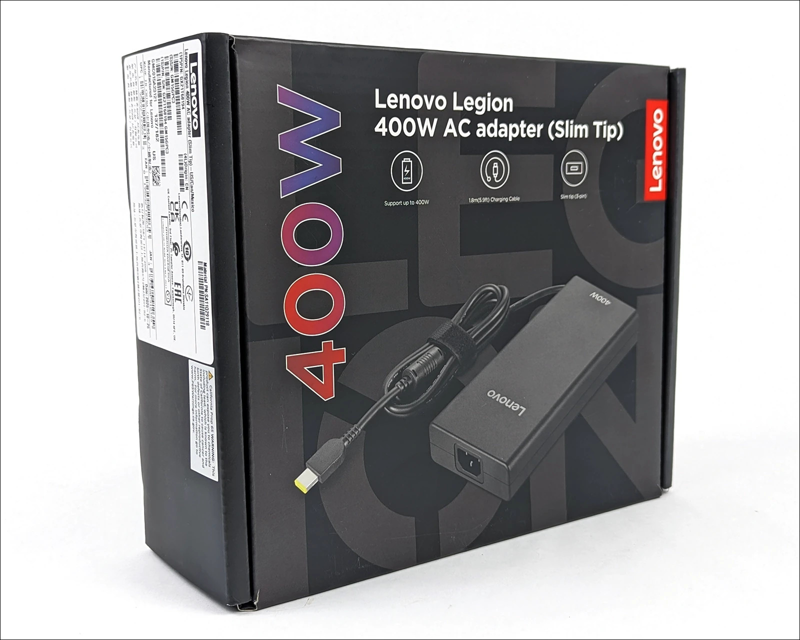 OEM Lenovo Legion Slim 400W AC adapter Slim Tip GX21T68194 Laptop Charger