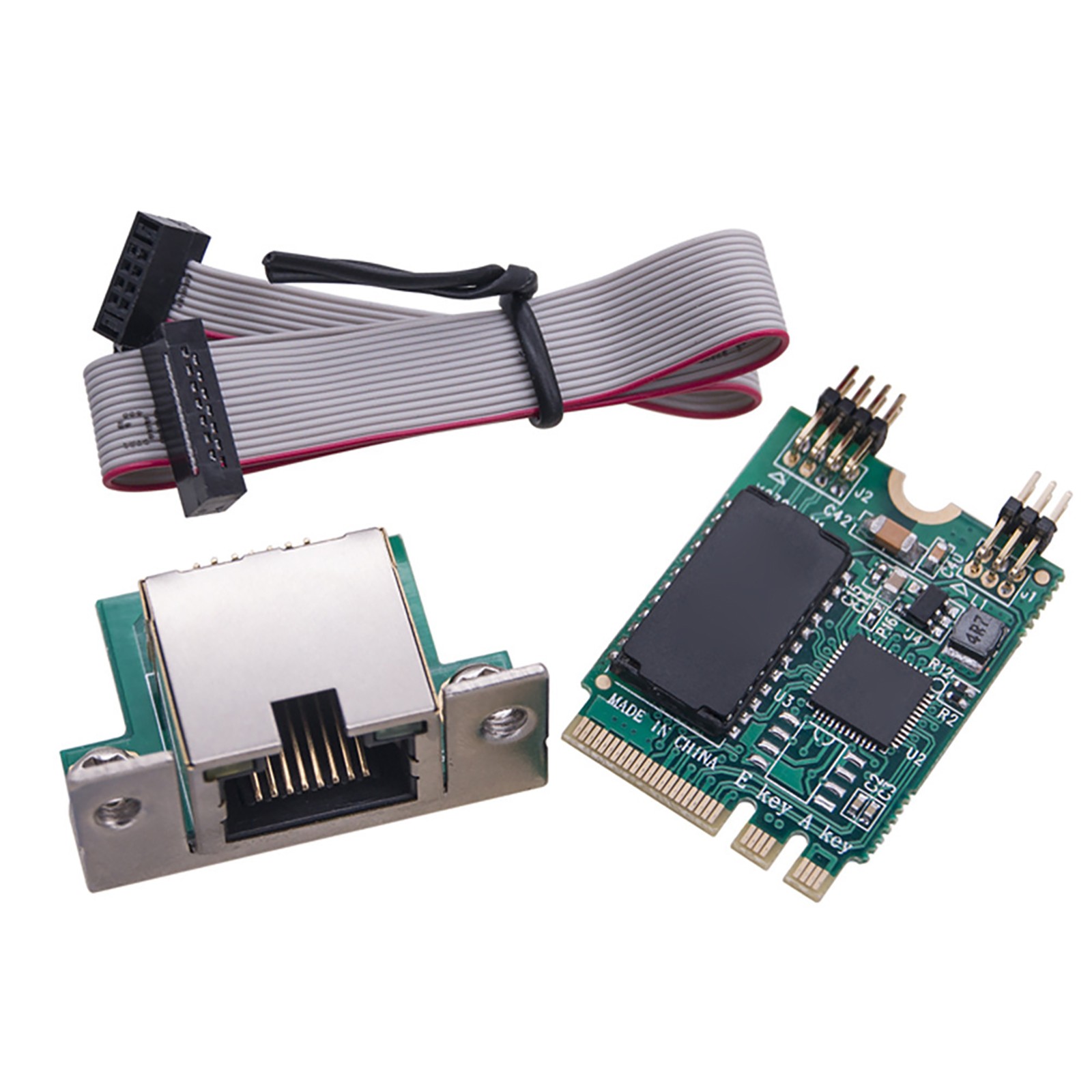 New M.2 Key A+E 2.5G Gigabit Ethernet Network Lan Card RTL8125B Chipset
