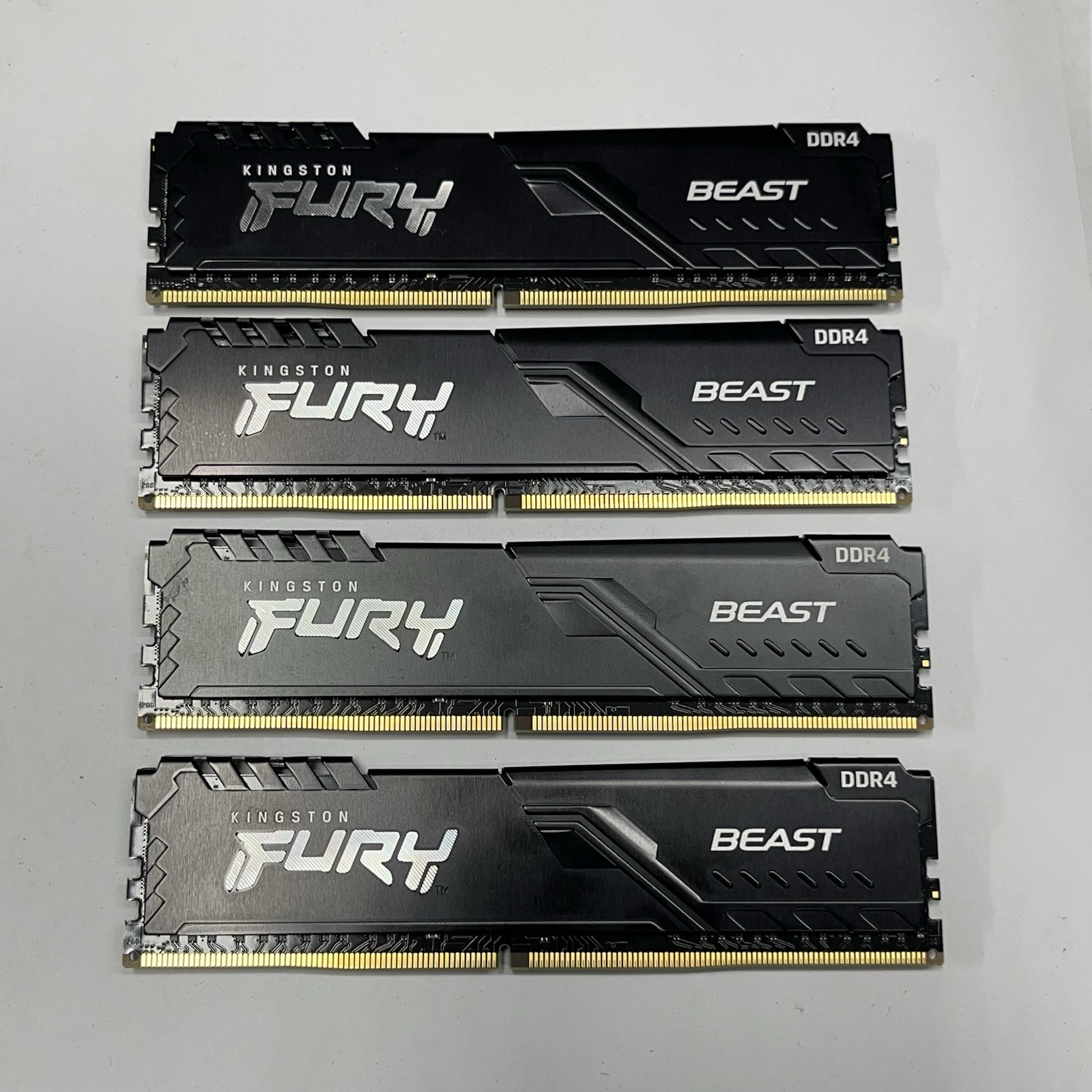Kingston FURY Beast 64GB 4 x 16GB DDR4 3200 Mhz SDRAM Memory Kit KF432C16BBK464